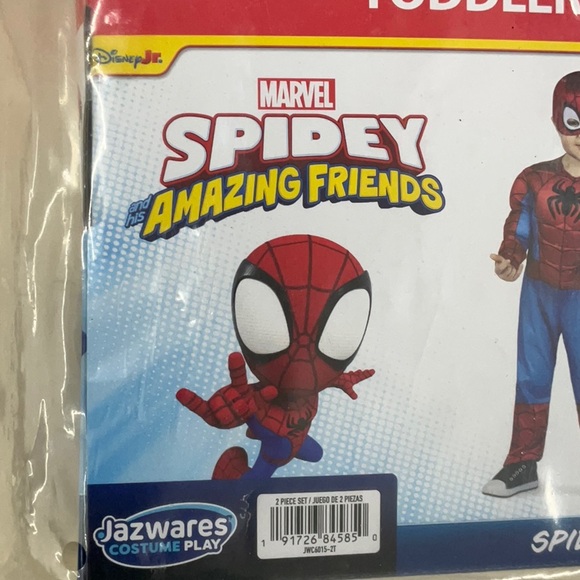 Marvel Spidey Friends Toddler Costume - Red and Black - Picture 2 of 5